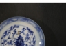 青花花卉碟