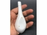 黄地粉彩寿字纹调羹二只