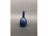 霁蓝釉葱管小瓶