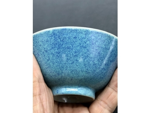 炉钧釉茶盏