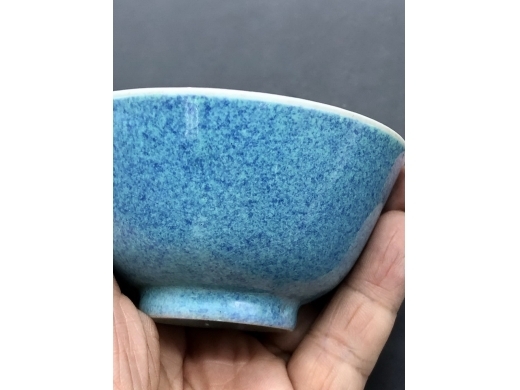 炉钧釉茶盏