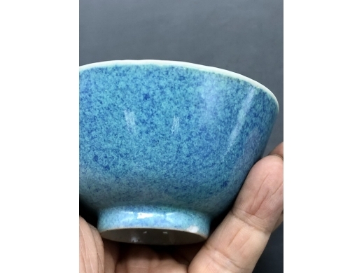 炉钧釉茶盏