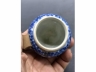 青花缠枝牡丹纹鸡心鸟食罐