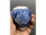 青花缠枝牡丹纹鸡心鸟食罐