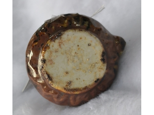 酱釉瓷砚滴