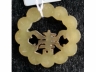 玉珠边寿纹佩