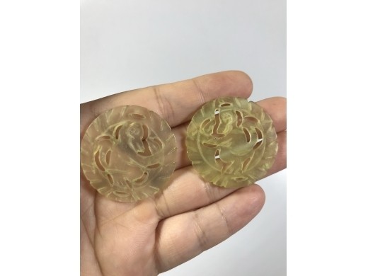 老岫玉牌子八个