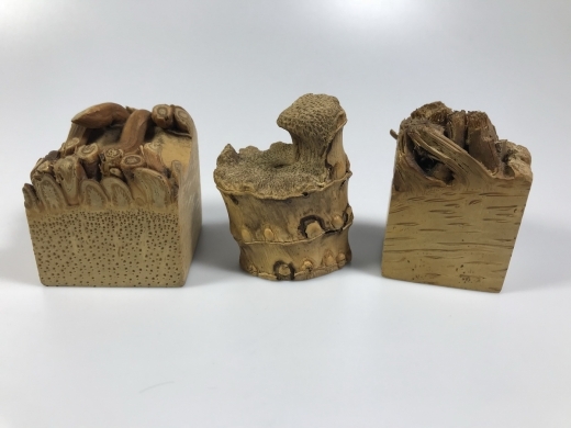 竹雕摆件、印章