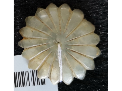 白玉珠花佩