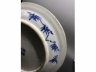 青花五彩人物纹折沿盘