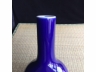 蓝釉小天球瓶