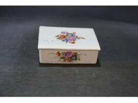 彩花卉印盒