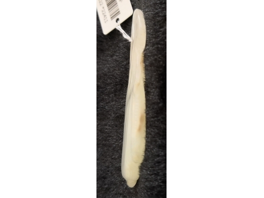 白玉豆荚挂件