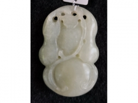 白玉葫芦坠