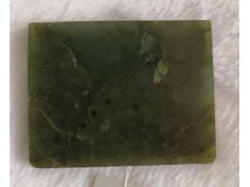 碧玉素纹饰片