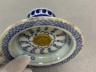 青花高足盘