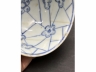 青花淡描冰梅纹米通花茶碗