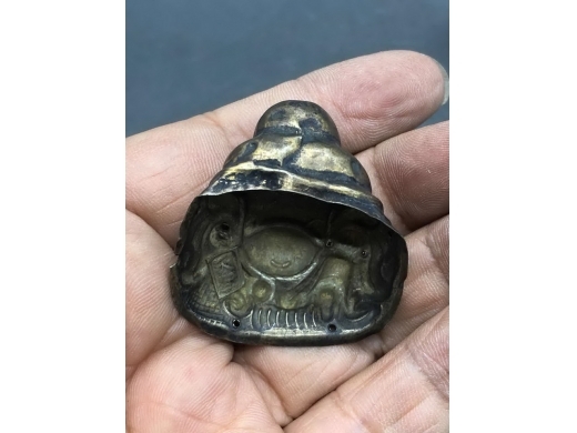老银饰三件