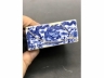 青花云龙纹四方印盒