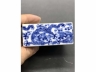 青花云龙纹四方印盒
