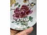 粉彩花蝶纹碟
