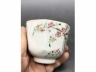 粉彩杏林春燕八方茶盏
