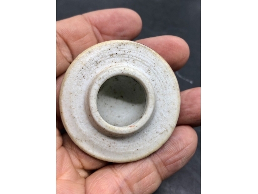 粉彩影戏纹提梁壶