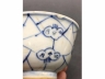 青花淡描冰梅纹米通花茶碗