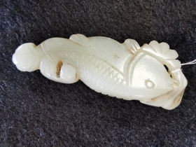 玉鱼挂件