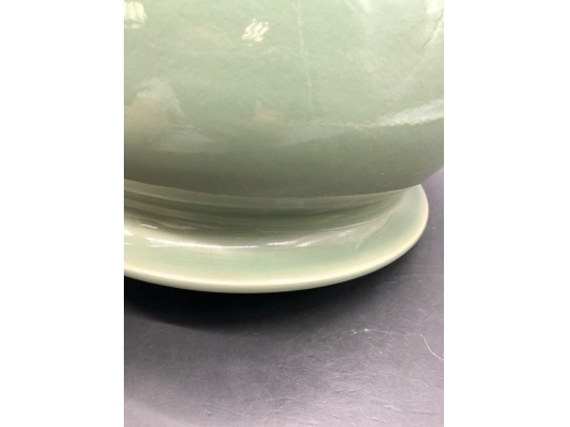 豆青釉素圆大笔洗