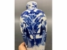 青花芭蕉仕女纹鸡腿瓶
