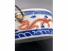 青花矾红云龙纹笔洗