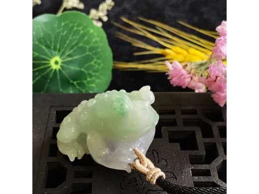 21号招财金蟾小把玩件