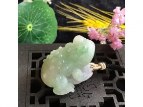21号招财金蟾小把玩件