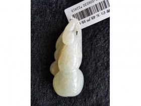 白玉葫芦坠
