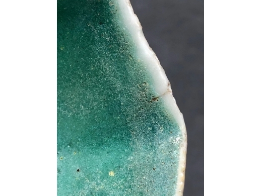 粉彩花蝶纹八方酒盅