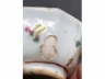 粉彩花蝶纹八方酒盅