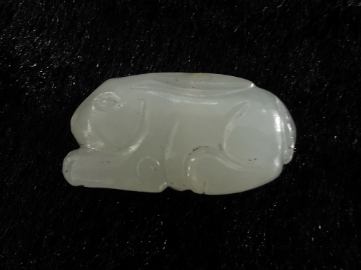 白玉兔挂饰