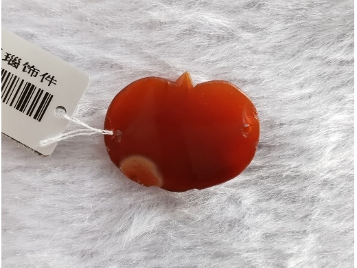 玛瑙蝙蝠佩饰