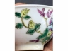 粉彩花碟纹茶盅