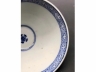 青花花蝶璎珞纹斗笠茶盏