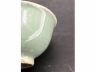 外豆青里青花太极八卦纹茶盏