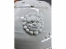 德化窑贴塑梅花纹狮耳盖罐