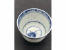 青花米通花茶盏