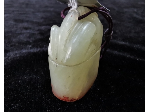 白玉兽钮印章