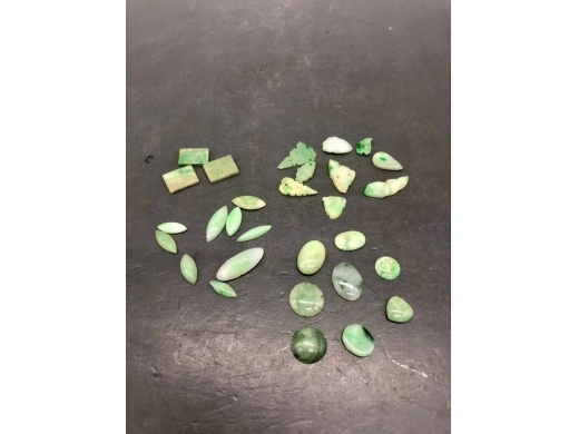 老翡翠统货29件