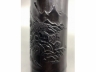 竹刻山水纹笔筒
