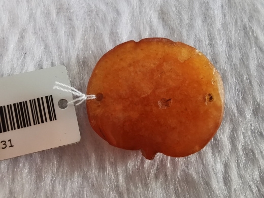 玛瑙蝙蝠佩