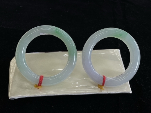50号春带彩圆条手镯