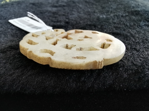 白玉螭龙嵌饰
